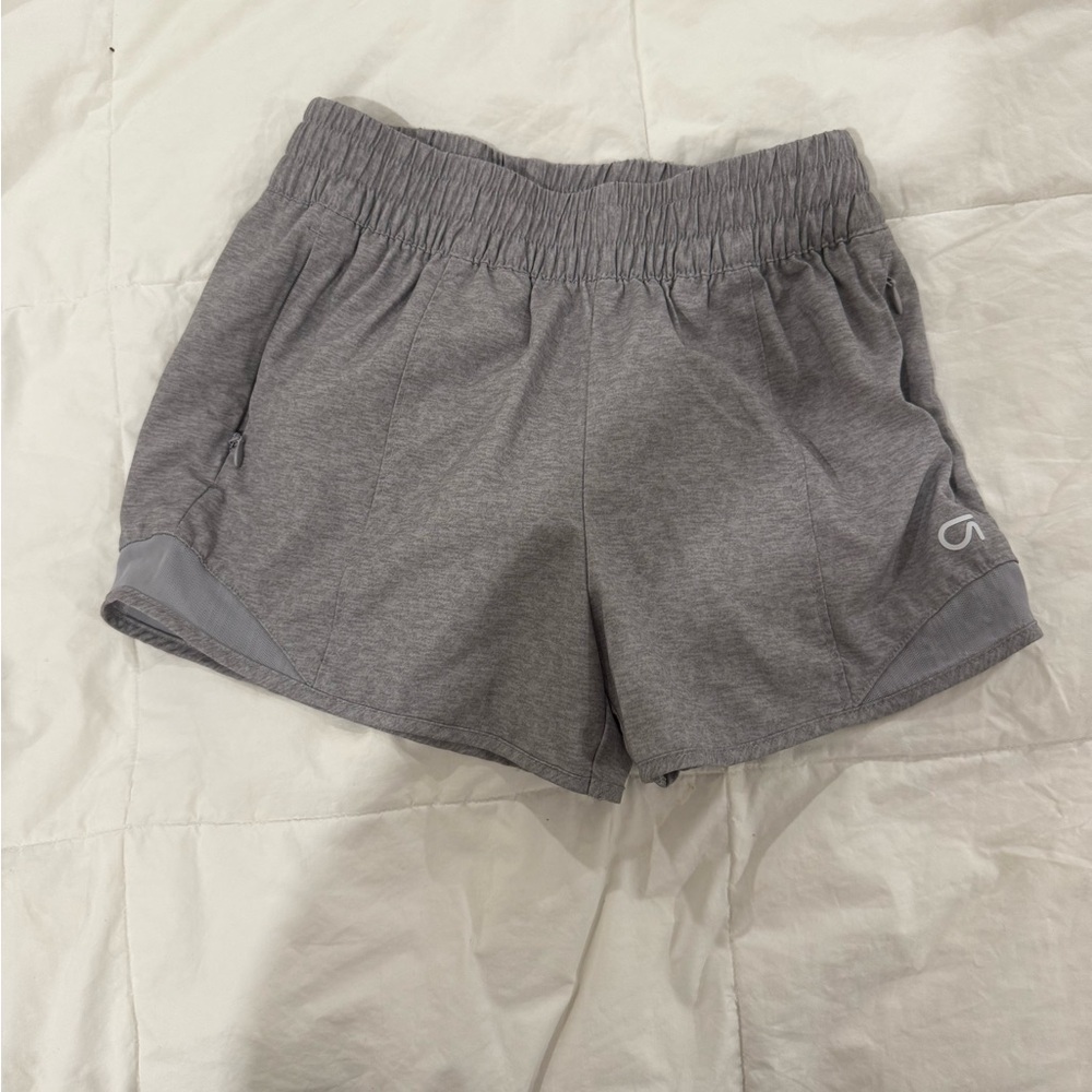 GAP Gray Athletic Shorts Elastic Waistband Soft Fabric